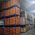 Rack de armazenamento empilhável para armazenamento a frio